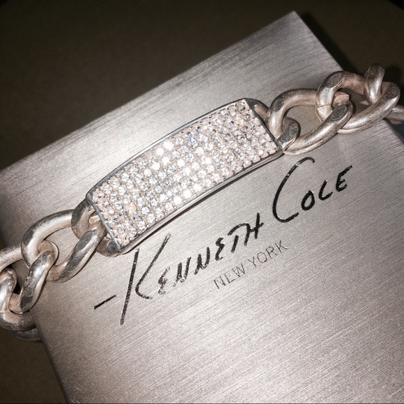 COPY - KennethCole Pave Crystal Chain Bracelet - Picture 1 of 3